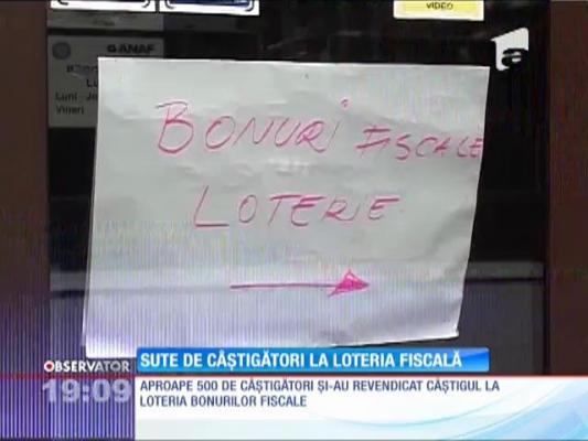 Aproape 500 de câştigători şi-au revendicat câştigul la Loteria Bonurilor Fiscale