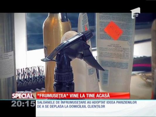 Special! "Frumuseţea" vine la tine acasă