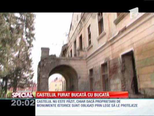 SPECIAL! Castelul Huszar, furat bucată cu bucată