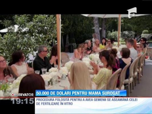 50 de mii de dolari pentru mama surogat
