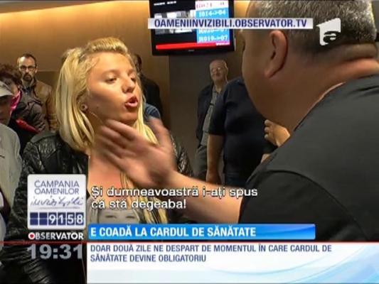 Coadă la cardul de sănătate