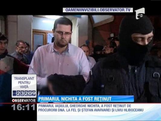 Primarul Iaşiului, Gheorghe Nichita, a fost reținut