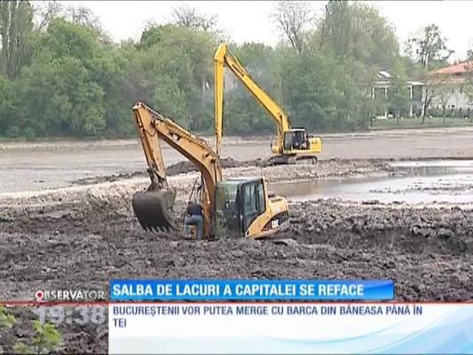 Bucureştenii vor putea merge cu barca din Băneasa până în Lacul Tei