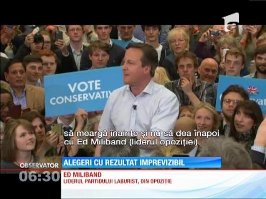 Alegeri parlamentare cu rezultat imprevizibil în Marea Britanie