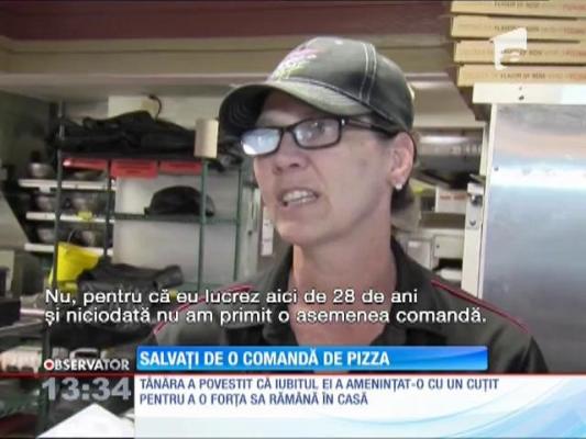 Salvaţi de o comandă de pizza