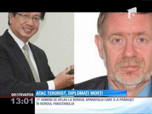 Atac terorist, diplomaţi morţi