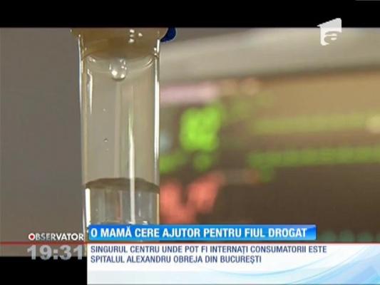 O mamă cere ajutor pentru fiul drogat
