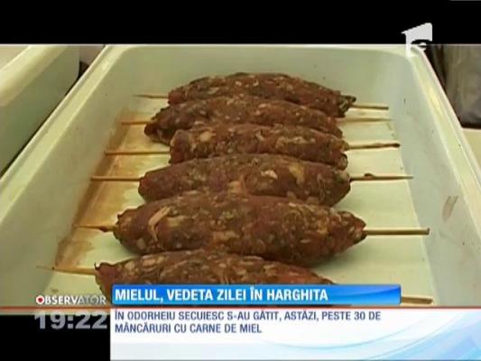 Mielul, vedeta zilei în Harghita