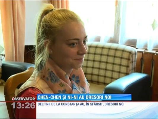 Delfinii Chen-Chen şi Ni-Ni vor avea noi dresori