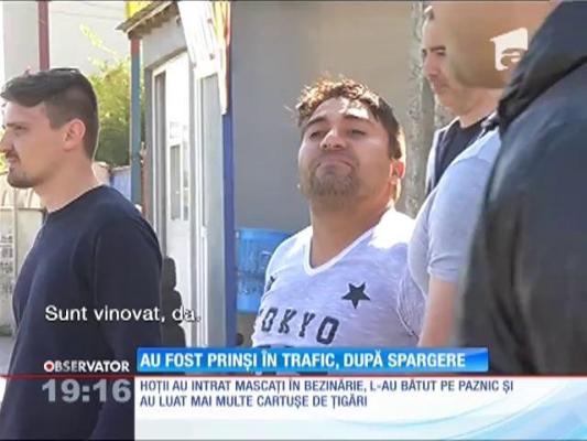 O urmărire ca-n filme şi un jaf s-au încheiat la poliţie