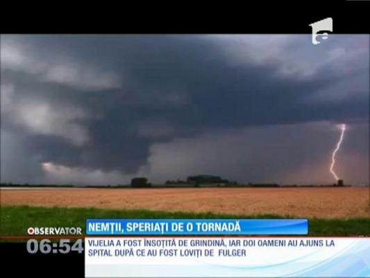 O tornadă a devastat mai multe oraşe din sudul Germaniei