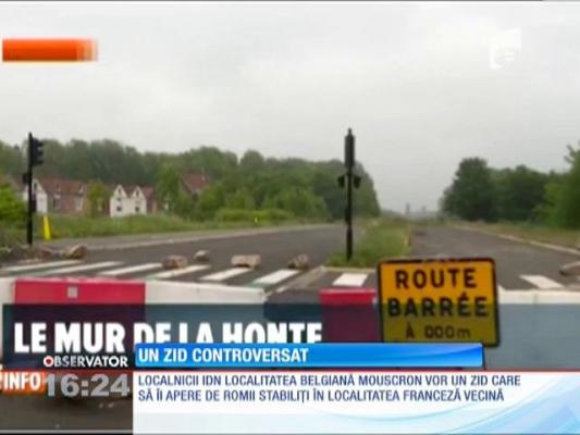 Belgienii vor să construiască un zid împotriva rromilor