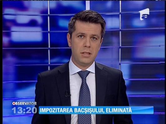 Impozitarea bacşişului, eliminată