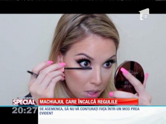 Special! Machiajul care încalcă regulile