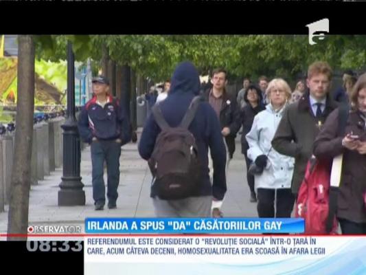 Irlanda devine prima țară care a votat în favoarea căsătoriei gay