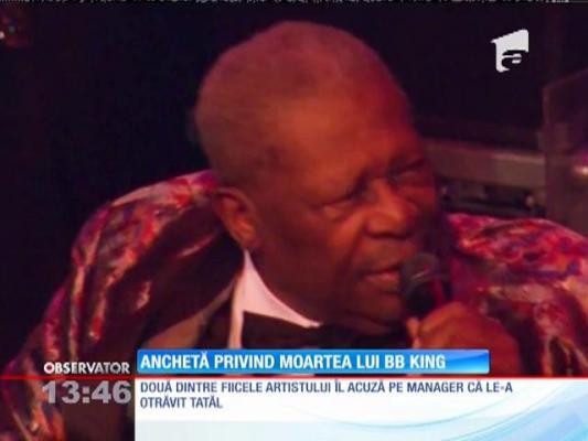 Ancheta privind moartea legendarului cântăreţ de blues BB King