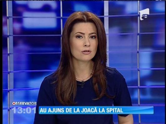 Patru copii au ajuns de la joacă la spital