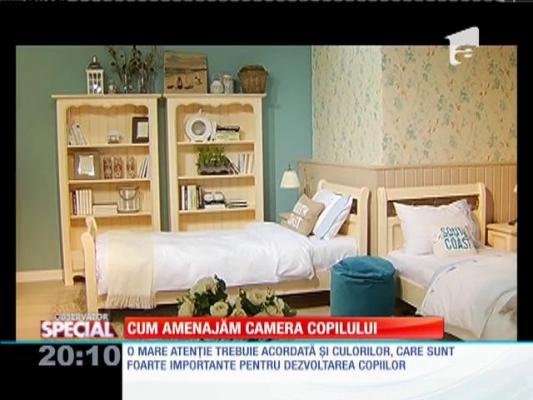 SPECIAL! Cum amenajăm camera copilului