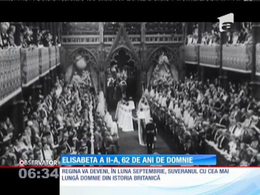 62 de ani de la încoronarea reginei Elisabeta a Doua