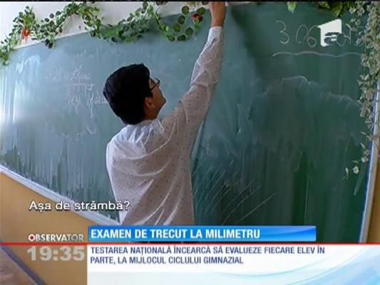 Examenul naţional la matematică s-a calculat ca la Zoo