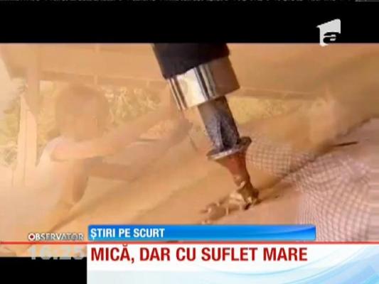 O fetiţă de 9 ani din SUA construieşte adăposturi pentru oamenii