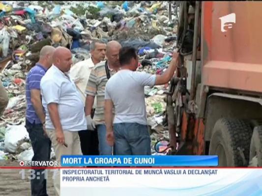 Mort la groapa de gunoi