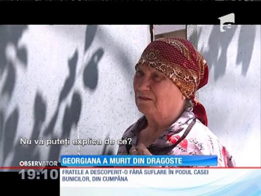 S-a sinucis în casa bunicilor, din dragoste
