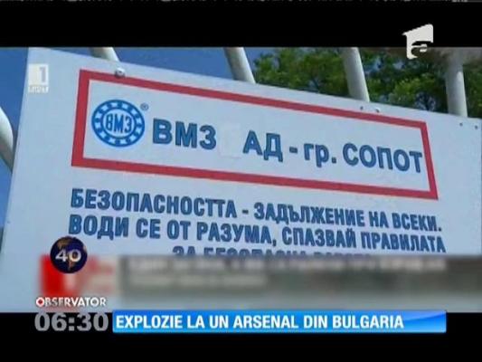 Explozie la o uzină de armament din centrul Bulgariei