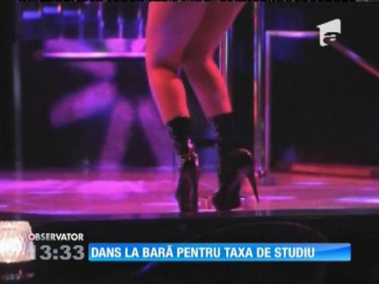 Dans la bară pentru taxa de studiu