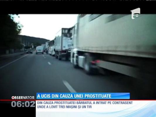 Şoferul unei cisterne a omorât doi oameni şi a băgat în spital încă cinci din cauza unei prostituate