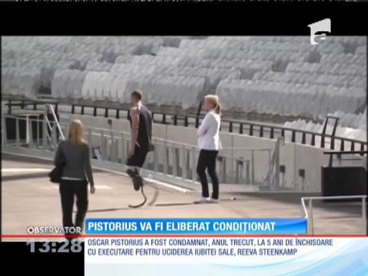 Oscar Pistorius se pregăteşte de eliberare