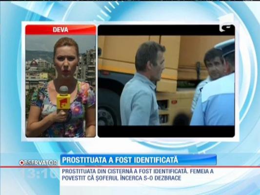 Prostituata a fost identificată