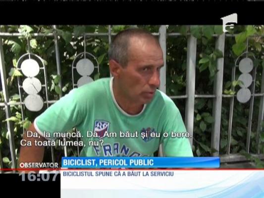 Un biciclist beat a lovit o fetiţă pe trecere, în Brăila