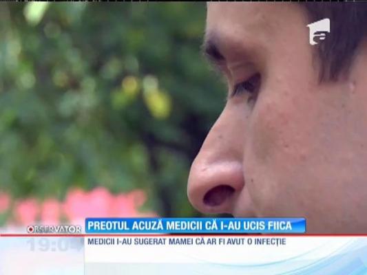 Un preot din Sibiu şi soţia lui acuză medicii că le-au ucis fetiţa care a trăit doar o zi