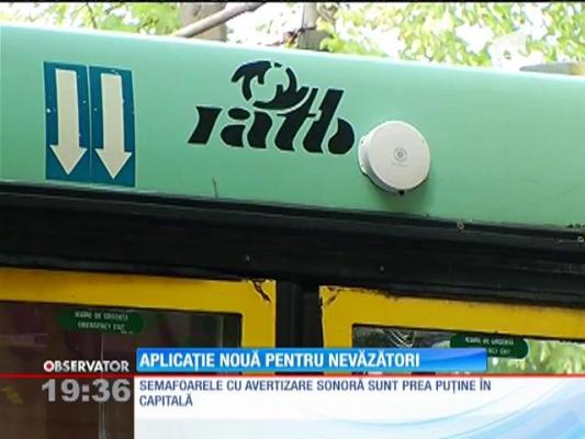 Transportul public testează o aplicație pentru nevăzători