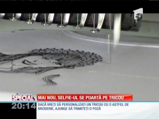 Special! Mai nou, selfie-ul se poartă pe tricou