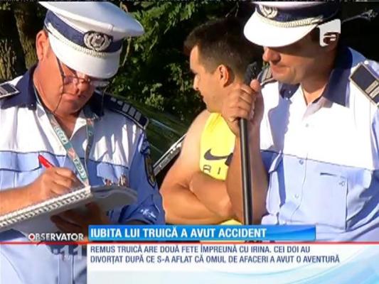 Diana Cîţu, iubita lui Remus Truică, a făcut praf o maşină de lux