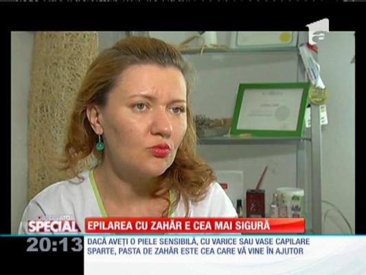 SPECIAL! Epilarea cu zahăr, cea mai naturală metodă de epilare