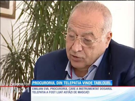 Procurorul ieşean, Emilian Eva, cel care a devenit cunoscut prin anchetarea lui Dan Voiculescu, făcea afaceri cu tablouri