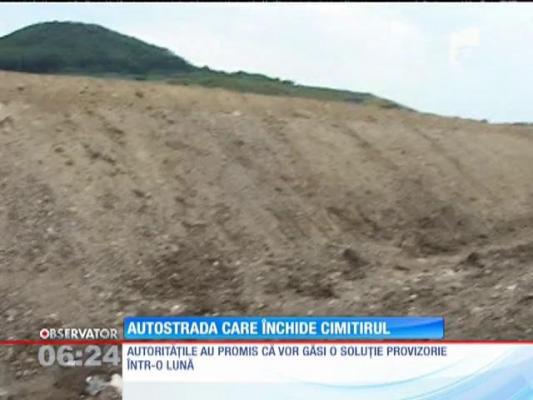 Lucrările la autostrada Sebeş-Turda au blocat accesul locuitorilor la terenurile agricole