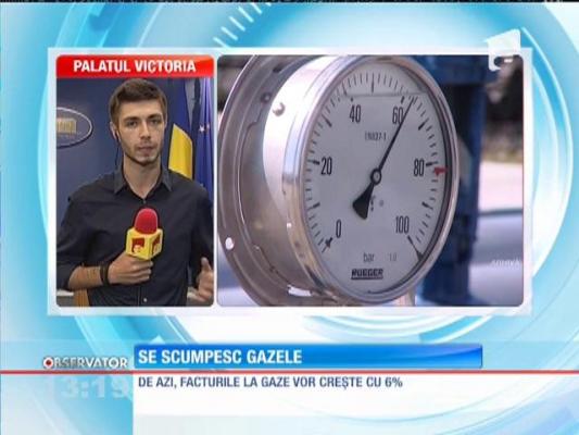 Prima zi de iulie vine cu facturi la gaze mai scumpe