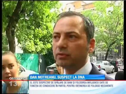 Dan Motreanu, pus sub urmărire penală de DNA