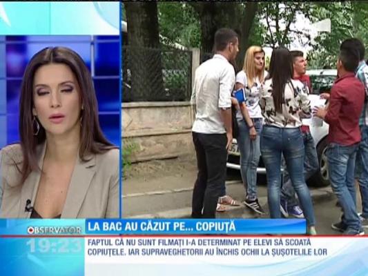 Elevii au copiat ca-n codru la Bac