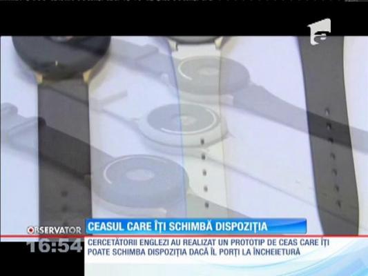 S-a inventat ceasul care îți schimba dispoziția