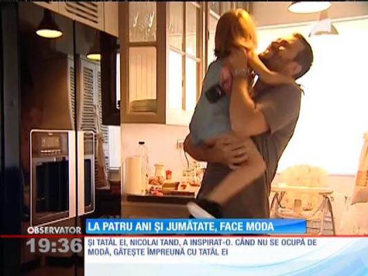 Ilona, fiica lui chef Nicolai Tand, o fashionistă convinsă
