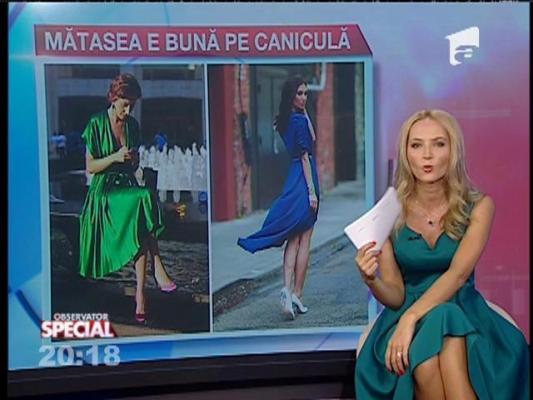 Special! Hainele de mătase ne apără de caniculă