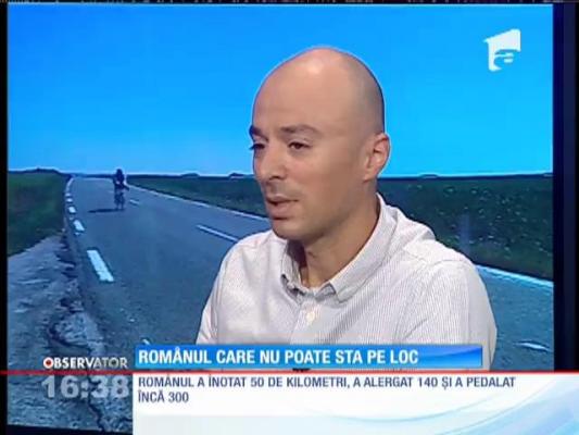 Andrei Roşu, românul care nu poate sta pe loc