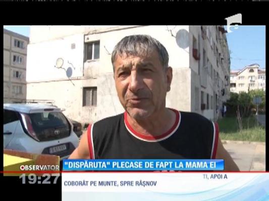 Tânăra care dispăruse de la Cabana Omu, plecase de fapt la mama ei