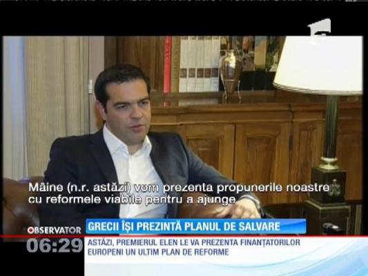 Criza din Grecia. Premierul Alexis Tsipras, pregătit să le prezinte un ultim plan de reforme creditorilor