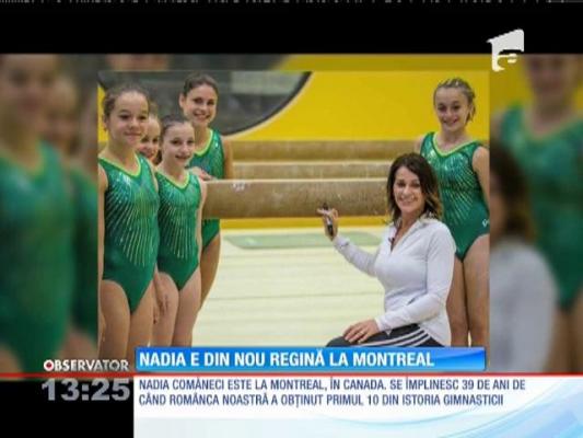 Nadia Comaneci e din nou regină la Montreal, oraşul unde a făcut istorie în 1976